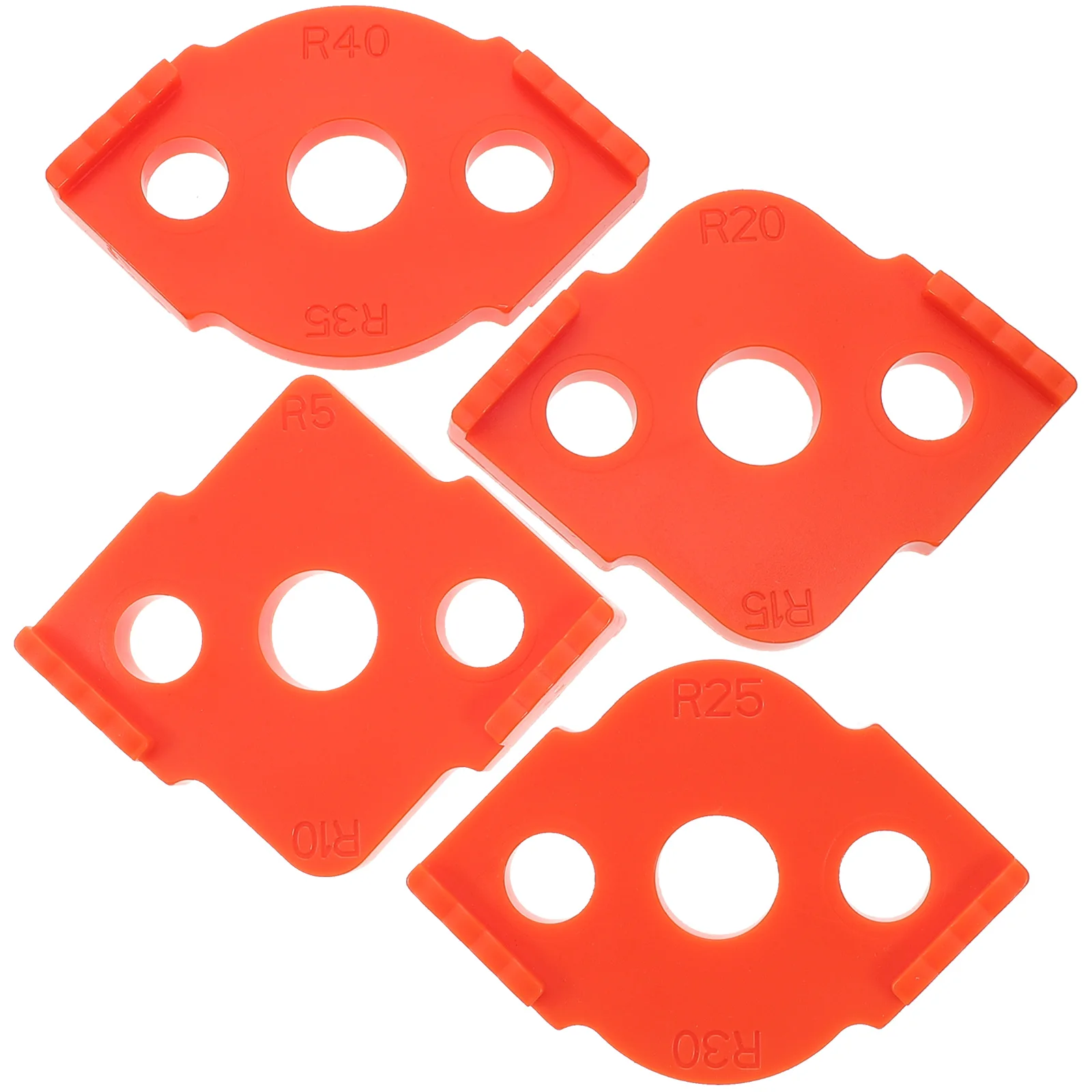 1 set Half round Positioning Block R5 40 Templates Woodworking Circle Cutting Router Parts Corner Radius Routing Tools
1 set Half round Positioning Block R5 40 Templates Woodworking Circle Cutting Router Parts Corner Radius Routing Tools