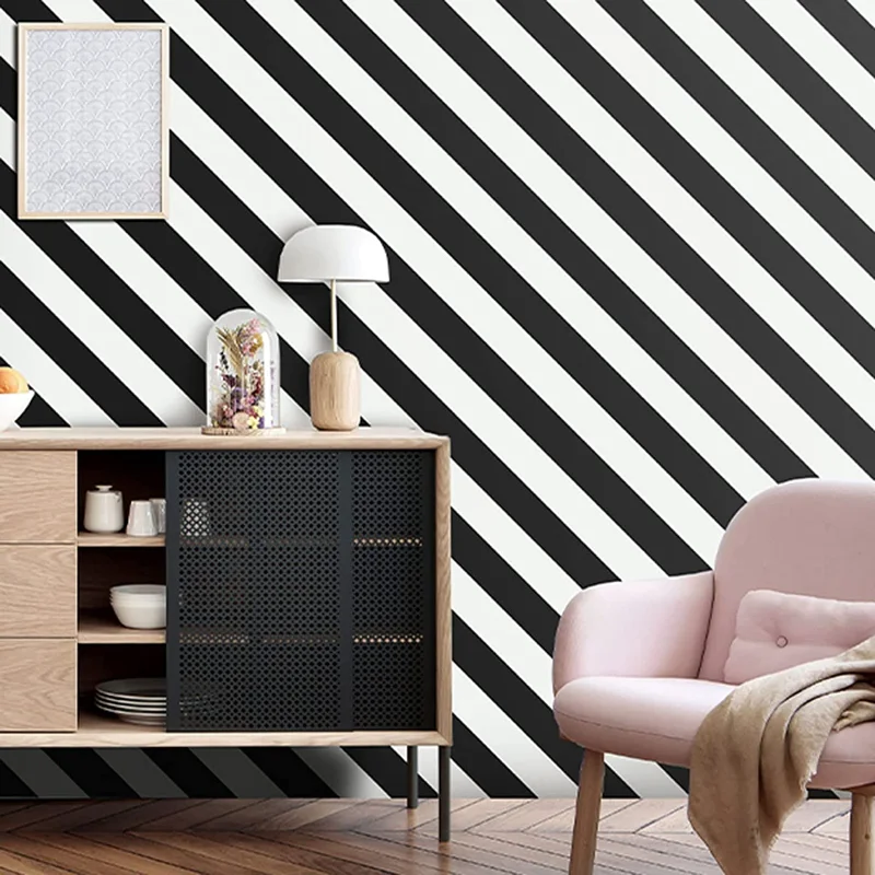 5/3m Black White Stripes Self Adhesive Waterproof Wallpaper Vinyl Peel and Stick Wall Sticker Removable Furniture Decor Sticker
5/3m Black White Stripes Self Adhesive Waterproof Wallpaper Vinyl Peel and Stick Wall Sticker Removable Furniture Decor Sticker