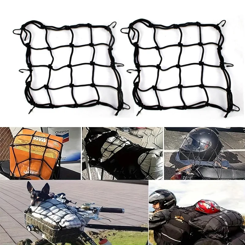 Motorcycle Cargo Net Professional Stretchable Ridding Cycling Luggage Mesh Nets Organizer Accessory Holding Rope Accessories
Motorcycle Cargo Net Professional Stretchable Ridding Cycling Luggage Mesh Nets Organizer Accessory Holding Rope Accessories