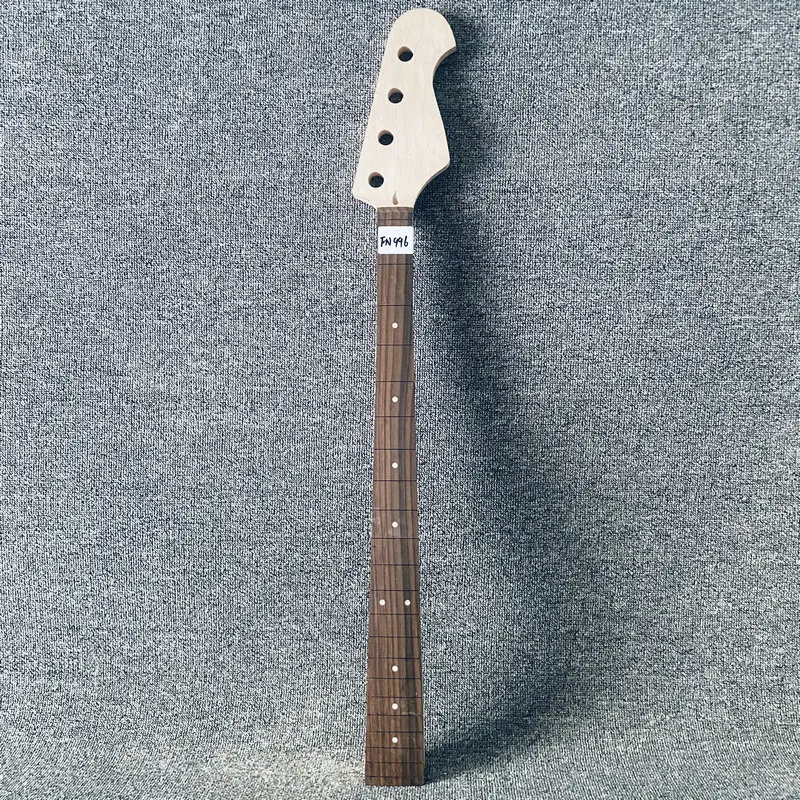 FN996 Custom Order 21 Frets Bass Neck Semi Finishing Version Maple+Rosewood No Paitns for Bass Guitar DIY Replace Right Hand 
FN996 Custom Order 21 Frets Bass Neck Semi Finishing Version Maple+Rosewood No Paitns for Bass Guitar DIY Replace Right Hand
