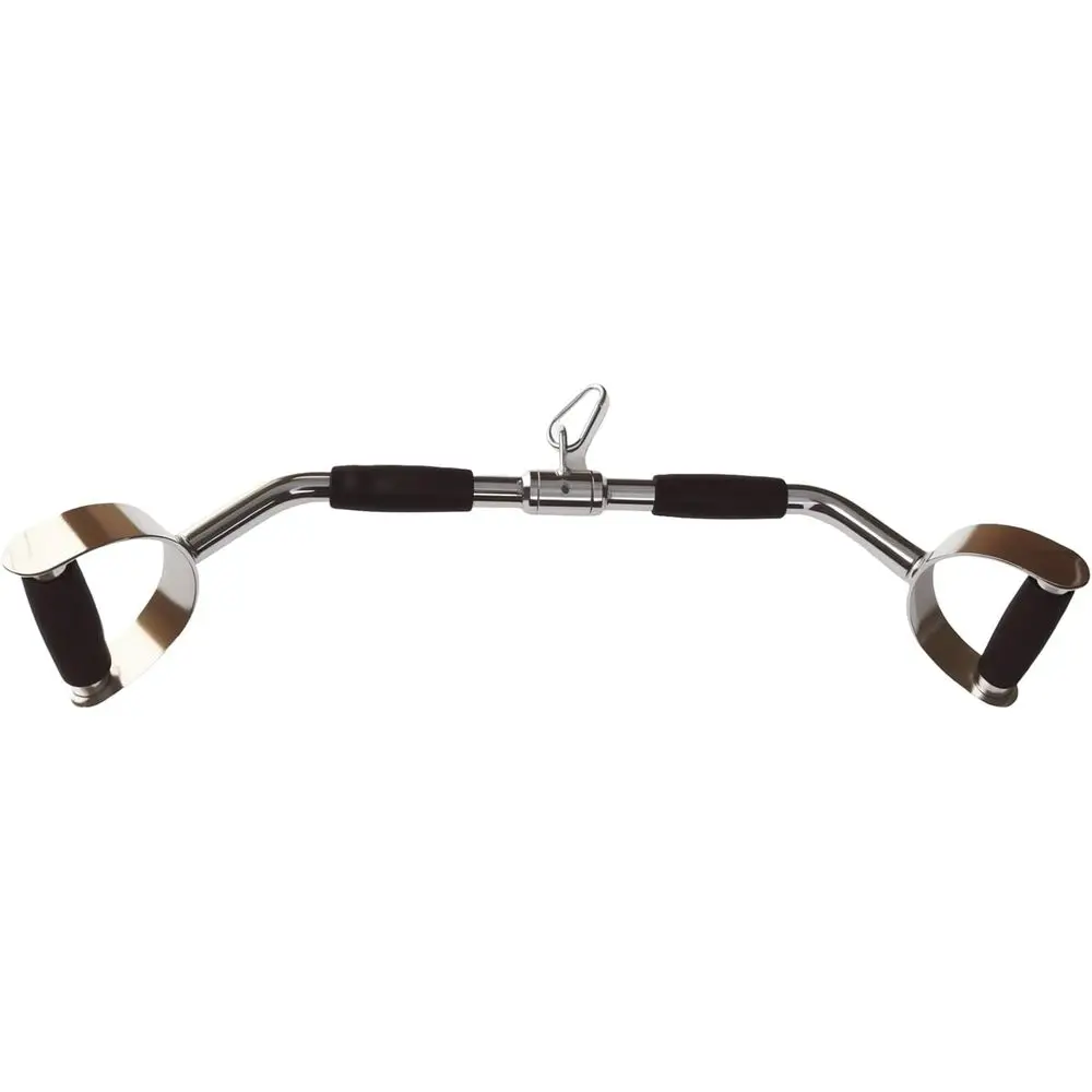 Tri-Grip Lat Pulldown Bar, Plate Loaded Cable Attachment, Multi-Gym Solid Steel Accessory
Tri-Grip Lat Pulldown Bar, Plate Loaded Cable Attachment, Multi-Gym Solid Steel Accessory