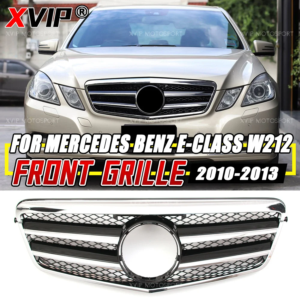 XVIP Chrome Black Front Bumper Kidney Grilles For Mercedes Benz E-Class W212 E200 E250 E300 E350 E500 E550 2010-2013 Auto Part Upper Grill
XVIP Chrome Black Front Bumper Kidney Grilles For Mercedes Benz E-Class W212 E200 E250 E300 E350 E500 E550 2010-2013 Auto Part Upper Grill