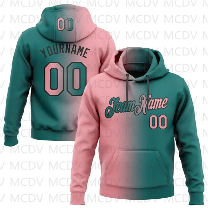 Custom Teal Medium Pink-Black Gradient Fashion Sports Pullover Sweatshirt Hoodie
Custom Teal Medium Pink-Black Gradient Fashion Sports Pullover Sweatshirt Hoodie