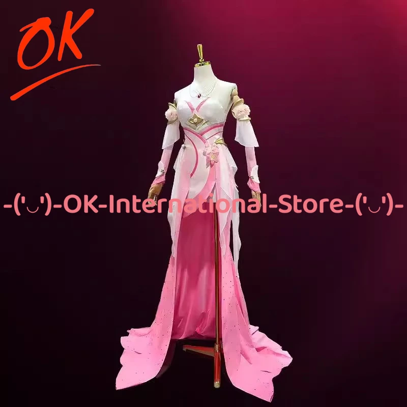 Honor of Kings Zhen Ji Dream Garden Cosplay Costume Cheongsam Dress Game Character Outfit Halloween Carnival Party Uniform
Honor of Kings Zhen Ji Dream Garden Cosplay Costume Cheongsam Dress Game Character Outfit Halloween Carnival Party Uniform