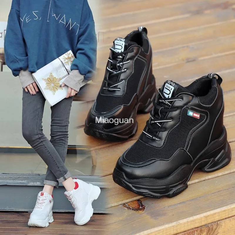 Spring Autumn New Super Hihg Wedge Shoes Woman's Sneakers Female Casual Shoes Comfortable Platform Sneaker Round Head Plus Size
Spring Autumn New Super Hihg Wedge Shoes Woman's Sneakers Female Casual Shoes Comfortable Platform Sneaker Round Head Plus Size
