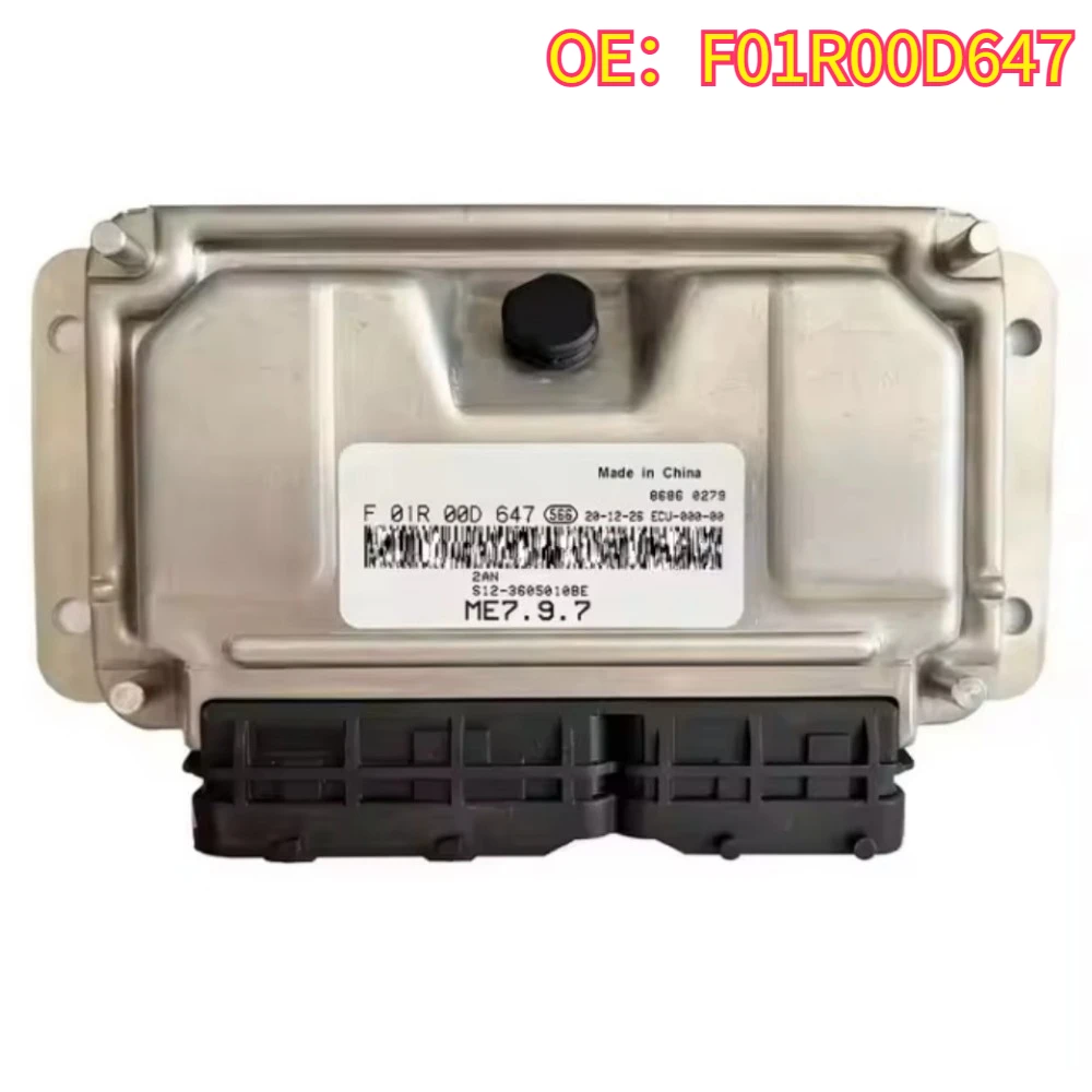 For F01R00D647 Electronic Control Module Unit ECU for Chery ME7.9.7 F01R00D647 Engine Computer Board
For F01R00D647 Electronic Control Module Unit ECU for Chery ME7.9.7 F01R00D647 Engine Computer Board