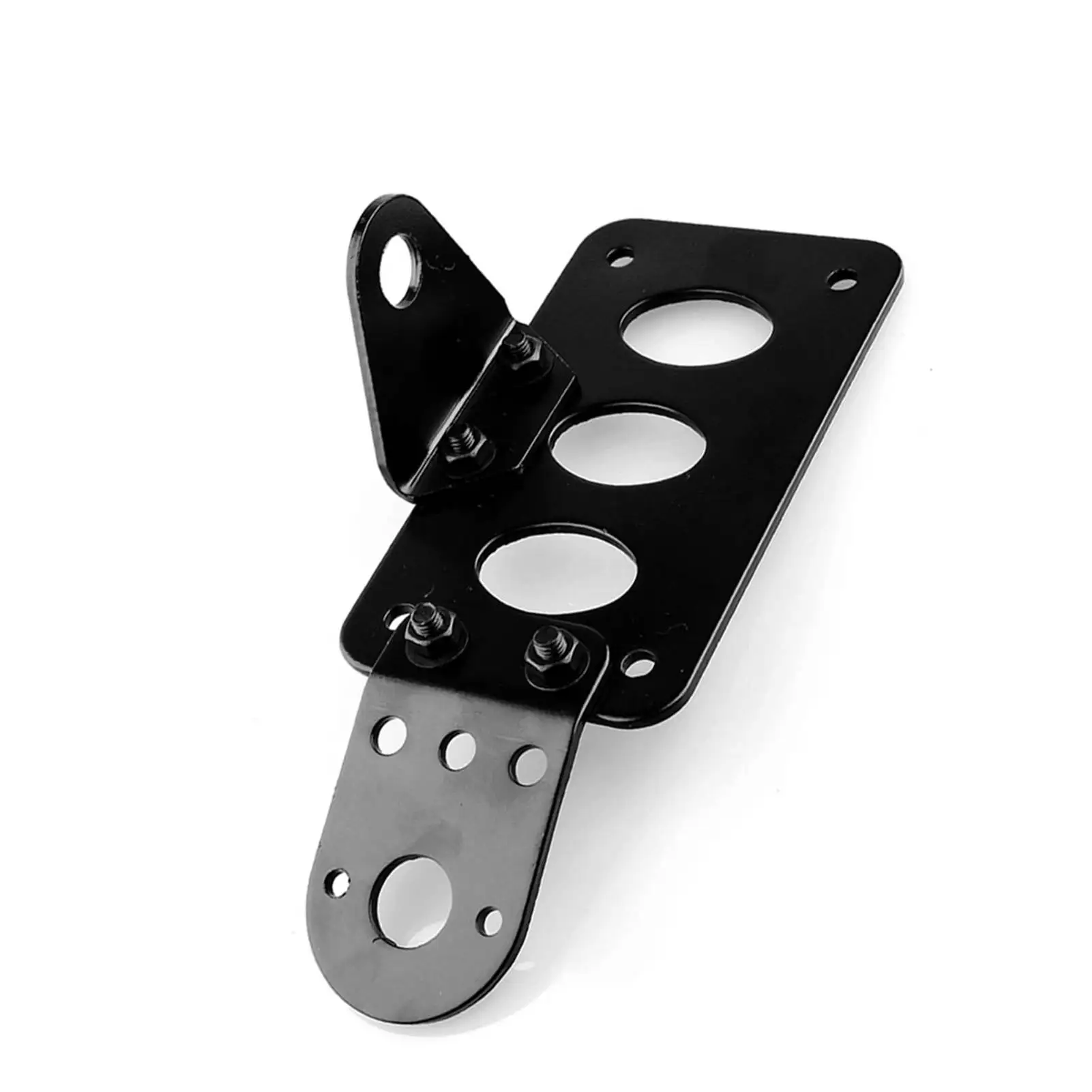 Adjustable Aluminum Alloy Black Motorcycle License Plate Side Mount Metal Holder Bracket Tail Brake Light Universal
Adjustable Aluminum Alloy Black Motorcycle License Plate Side Mount Metal Holder Bracket Tail Brake Light Universal