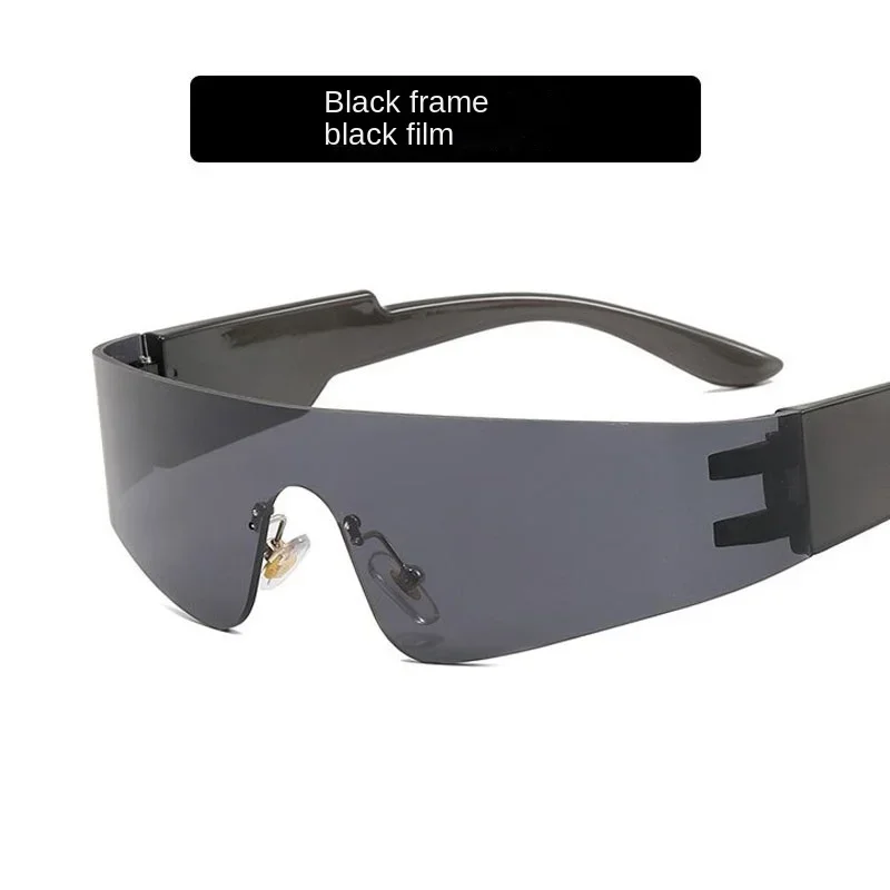 New Trends Y2K Sunglasses Women Men Fashion Punk Frameless Sun Glasses Brand Designer One-Piece Lenses Sports Goggle UV400
New Trends Y2K Sunglasses Women Men Fashion Punk Frameless Sun Glasses Brand Designer One-Piece Lenses Sports Goggle UV400