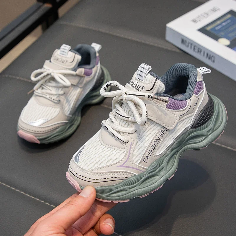 Children's Sneakers for Boy School Basketball Versatile Girls Sneakers Mesh Breathable Kid Fashion Causal Shoes Running Non-slip
Children's Sneakers for Boy School Basketball Versatile Girls Sneakers Mesh Breathable Kid Fashion Causal Shoes Running Non-slip