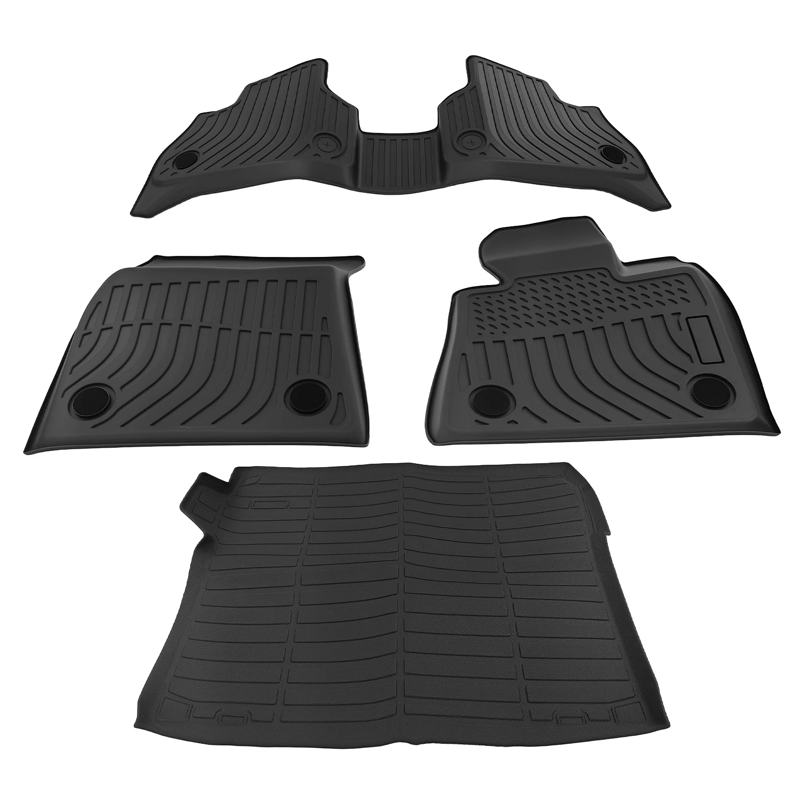 Black Floor Mat Set for BMW X5 2019-2025 TPE Rubber Waterproof Anti-Slip
Black Floor Mat Set for BMW X5 2019-2025 TPE Rubber Waterproof Anti-Slip
