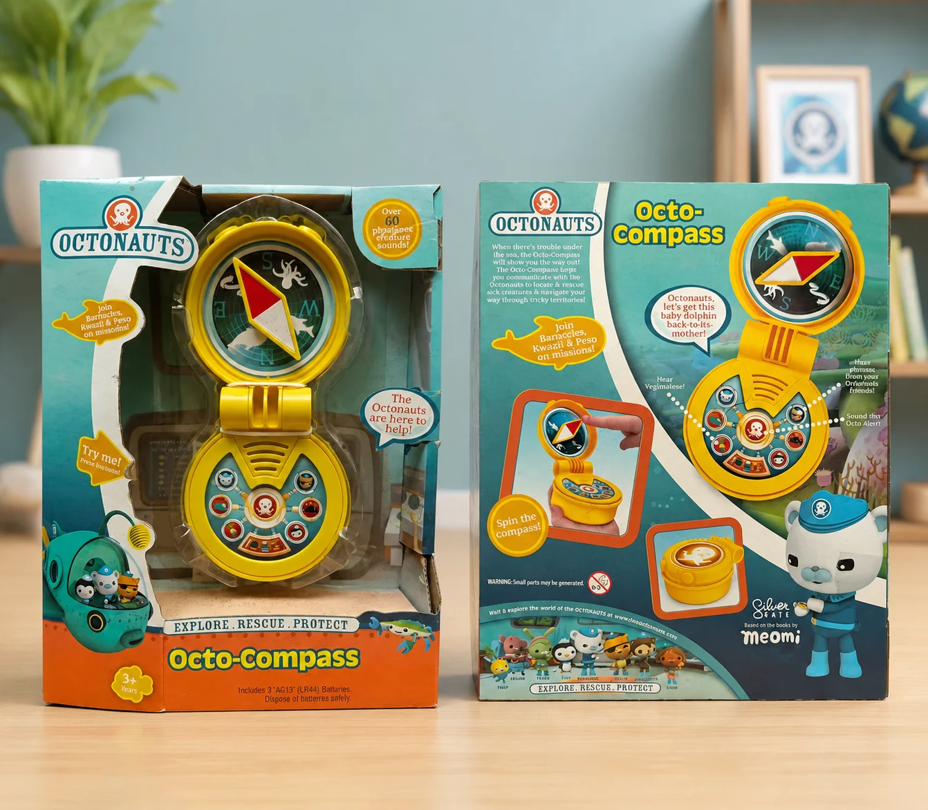 Octonauts Electronic Octo Compass Sound Working 2012 toy without original packaging
Octonauts Electronic Octo Compass Sound Working 2012 toy without original packaging