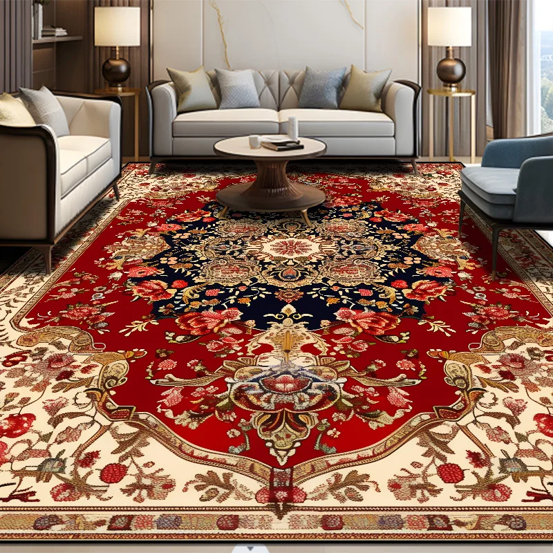 Persian Luxury Living Room Carpets Non-slip Large Area Sofa Coffee Table Mat Decoration Bedroom Lounge Rug Washable Floor Mat
Persian Luxury Living Room Carpets Non-slip Large Area Sofa Coffee Table Mat Decoration Bedroom Lounge Rug Washable Floor Mat