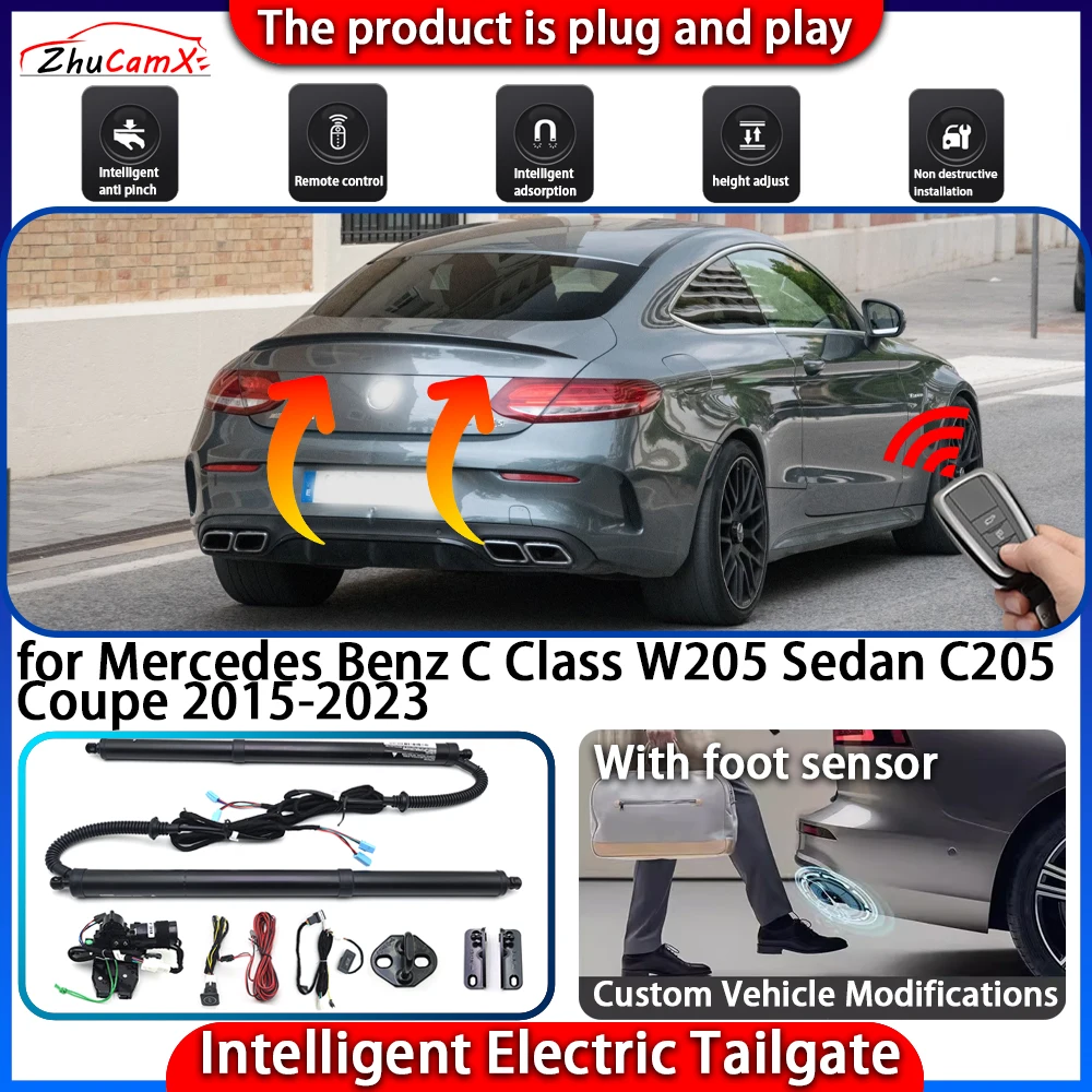 Smart Powered Tailgate System for Mercedes Benz C Class W205 Sedan C205 Coupe 2015-2023 Automatic Intelligent Lift Control Kit
Smart Powered Tailgate System for Mercedes Benz C Class W205 Sedan C205 Coupe 2015-2023 Automatic Intelligent Lift Control Kit