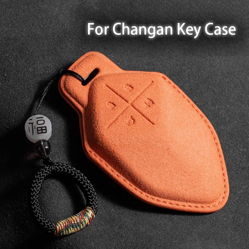 Suede Leather for Changan Deepal S7 SL03 2022 2023 2024 4 Buttons Remote Car Key Case Cover Fob Keychain Protector Accessories
Suede Leather for Changan Deepal S7 SL03 2022 2023 2024 4 Buttons Remote Car Key Case Cover Fob Keychain Protector Accessories