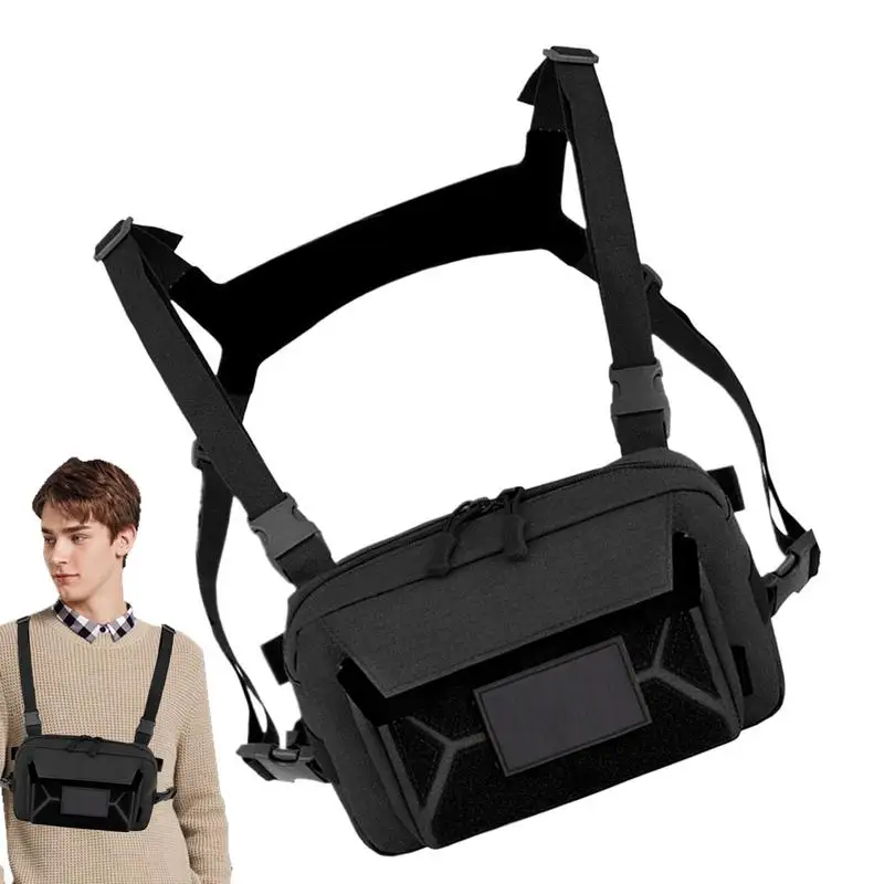 Running Chest Bag Cycling Waistcoat Pack Anti-Theft Lightweight Waistcoat Chest Bag for Hiking Cycling Fishing Hunting
Running Chest Bag Cycling Waistcoat Pack Anti-Theft Lightweight Waistcoat Chest Bag for Hiking Cycling Fishing Hunting