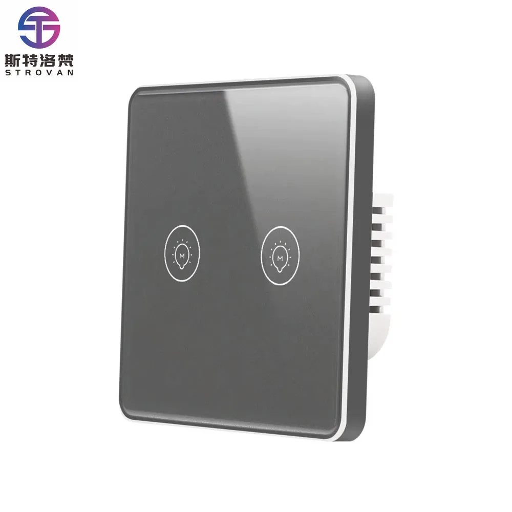 STLF Smart Life Phone Control Zigbee 2 Gang Alexa Wifi Module Time Tuya Smart Switch
STLF Smart Life Phone Control Zigbee 2 Gang Alexa Wifi Module Time Tuya Smart Switch