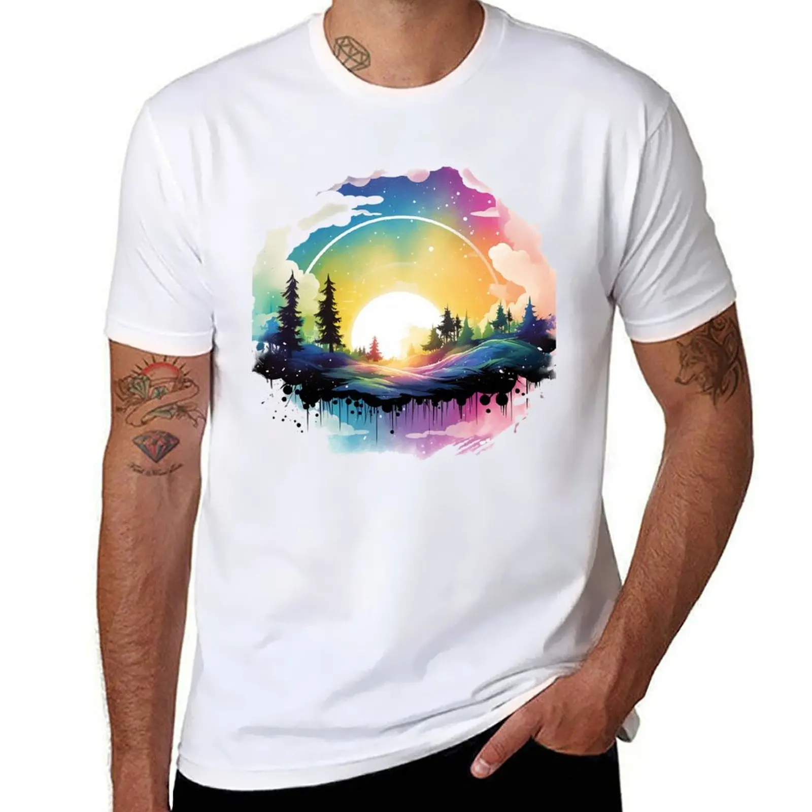 cotton t man shirt designer shirt designer Rainbow men man t Dreams t shirt T-Shirt 100%
cotton t man shirt designer shirt designer Rainbow men man t Dreams t shirt T-Shirt 100%