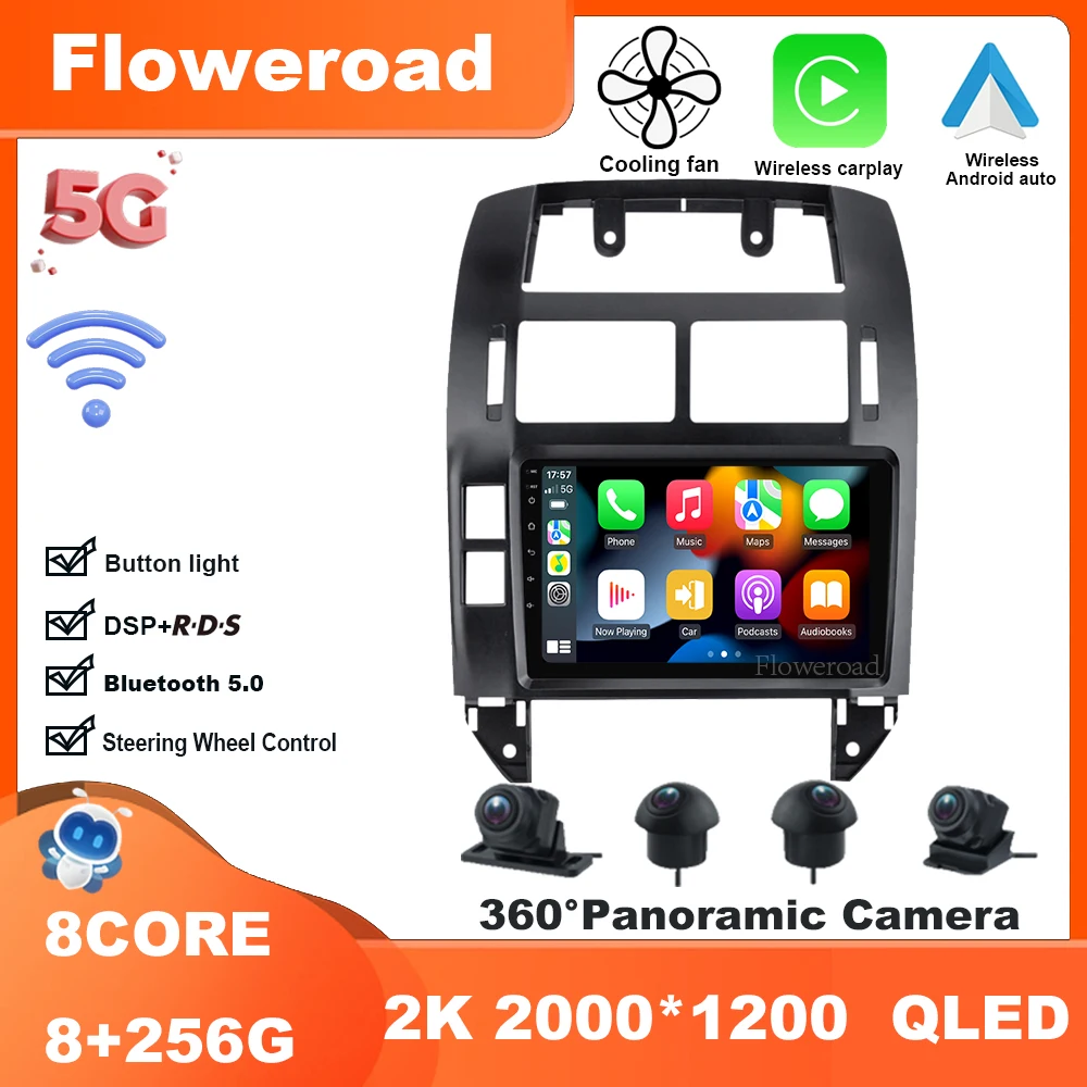 9 дюймов Android 13 для Volkswagen Polo Mk4 IV 4 2004-2009 Автомагнитола мультимедийный видеопроигрыватель Стерео GPS Carplay Авто BT5.0
9 дюймов Android 13 для Volkswagen Polo Mk4 IV 4 2004-2009 Автомагнитола мультимедийный видеопроигрыватель Стерео GPS Carplay Авто BT5.0