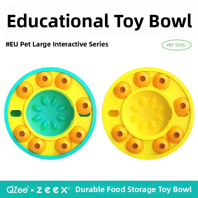 QZee Многофункциональная медленная кормушка для собак, интерактивная игрушка nce, облегающая обеденная тарелка, фиксированная корм для собак...
QZee Многофункциональная медленная кормушка для собак, интерактивная игрушка nce, облегающая обеденная тарелка, фиксированная корм для собак...