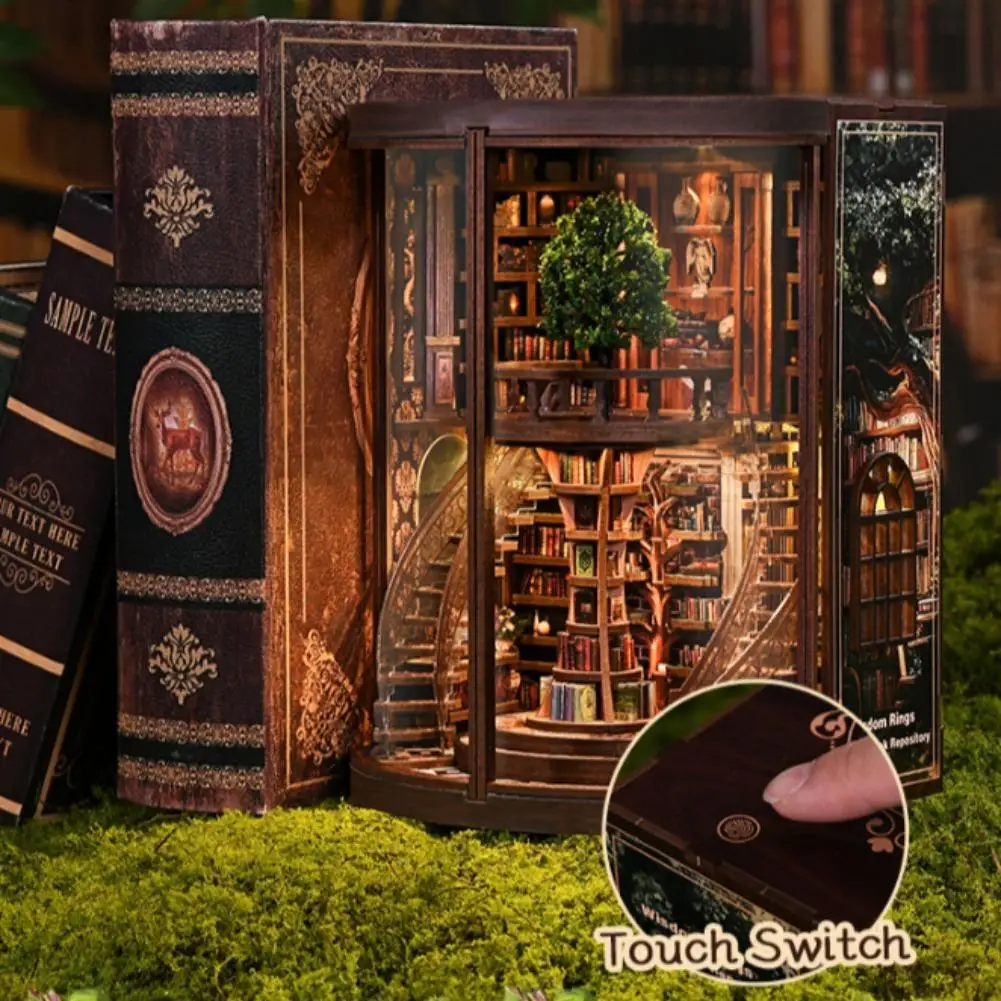 Деревянный встраиваемый элемент для книжной полки «Колец мудрости», 3D-миниатюрный домик-конструктор, модель-подставка для книг с мебелью, декор для дома, поделки, подарки
Деревянный встраиваемый элемент для книжной полки «Колец мудрости», 3D-миниатюрный домик-конструктор, модель-подставка для книг с мебелью, декор для дома, поделки, подарки