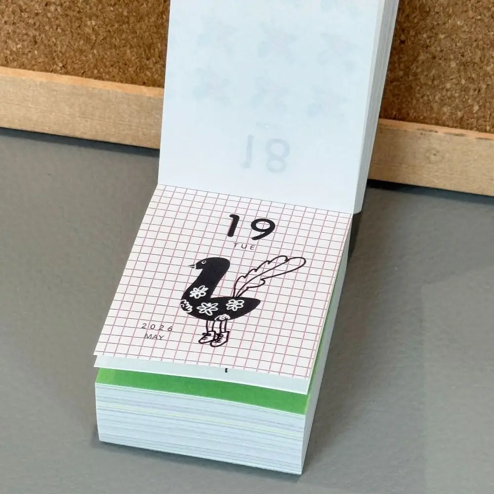 INS Illustration Style 2026 Calendar 365 Days One Page Per Day Desk Calendar DIY Scrapbooking Tearable Calendar Gift
INS Illustration Style 2026 Calendar 365 Days One Page Per Day Desk Calendar DIY Scrapbooking Tearable Calendar Gift