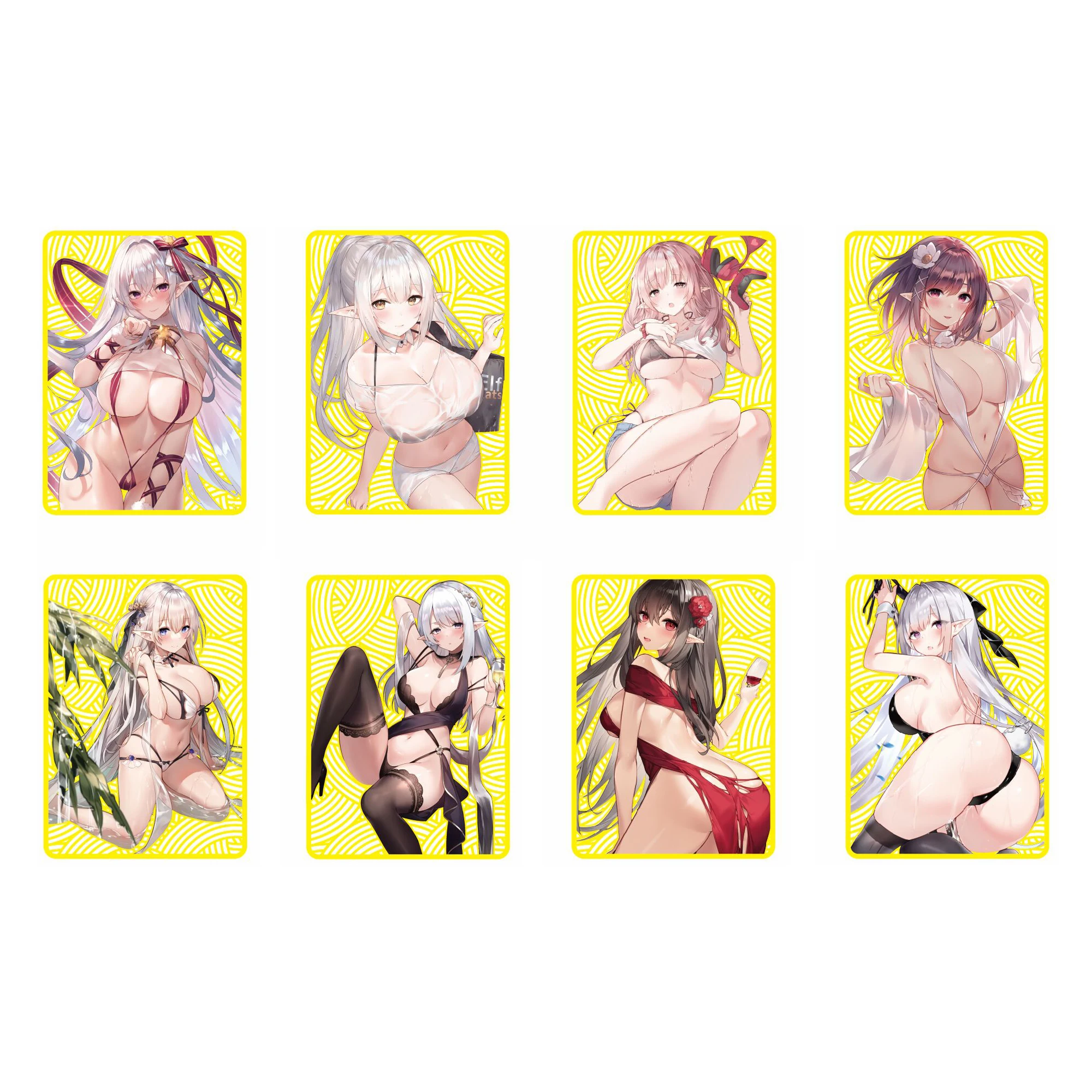 10Pcs/set Elf Anime Girls Hollow Relief Metal Card ACG Kawaii Classic Game Anime Collection Cards Diy Gift Toys
10Pcs/set Elf Anime Girls Hollow Relief Metal Card ACG Kawaii Classic Game Anime Collection Cards Diy Gift Toys