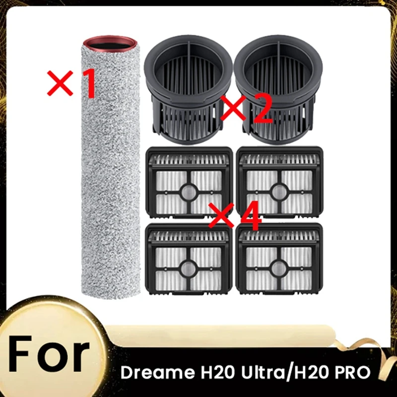 AS94 7 Pcs Main Brush And Filter For Dreame H20 Ultra/H20 PRO Sweeping Robot Accessories Cleaner Parts Replacement
AS94 7 Pcs Main Brush And Filter For Dreame H20 Ultra/H20 PRO Sweeping Robot Accessories Cleaner Parts Replacement