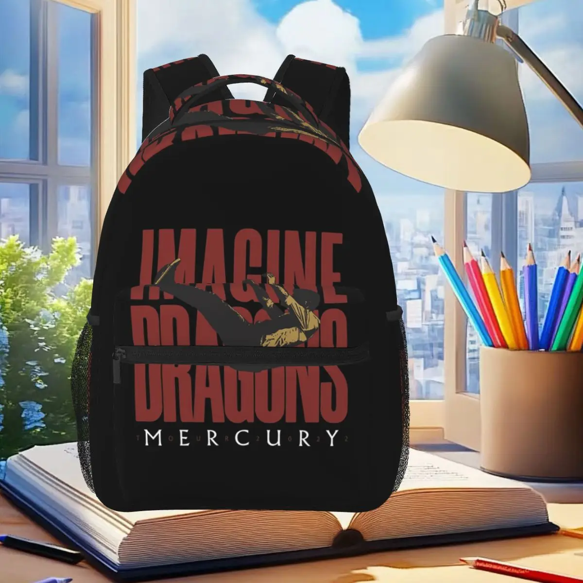 Band Imagine Dragons Rock Backpack Student Boys Girls BookBag Kids School Bag Computer Shoulder Bags for Men Women
Band Imagine Dragons Rock Backpack Student Boys Girls BookBag Kids School Bag Computer Shoulder Bags for Men Women