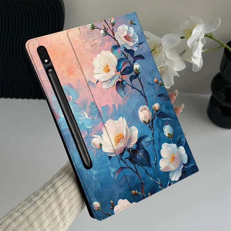 White Camellia Floral Paint Tablet Case For Samsung Galaxy Tab S7 S8 S9 S10 FE Lite Gift
White Camellia Floral Paint Tablet Case For Samsung Galaxy Tab S7 S8 S9 S10 FE Lite Gift