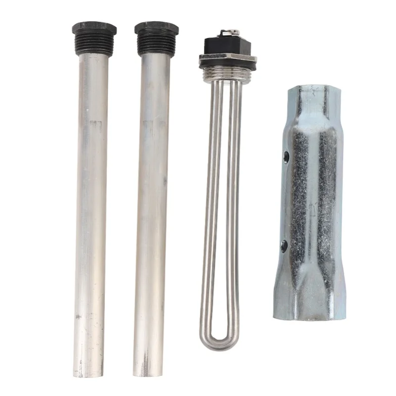 4Pcs RV Water Heater Element With Wrench Socket Anode Rods 520900 Metal Enhanced Performance For RV Water Heater
4Pcs RV Water Heater Element With Wrench Socket Anode Rods 520900 Metal Enhanced Performance For RV Water Heater