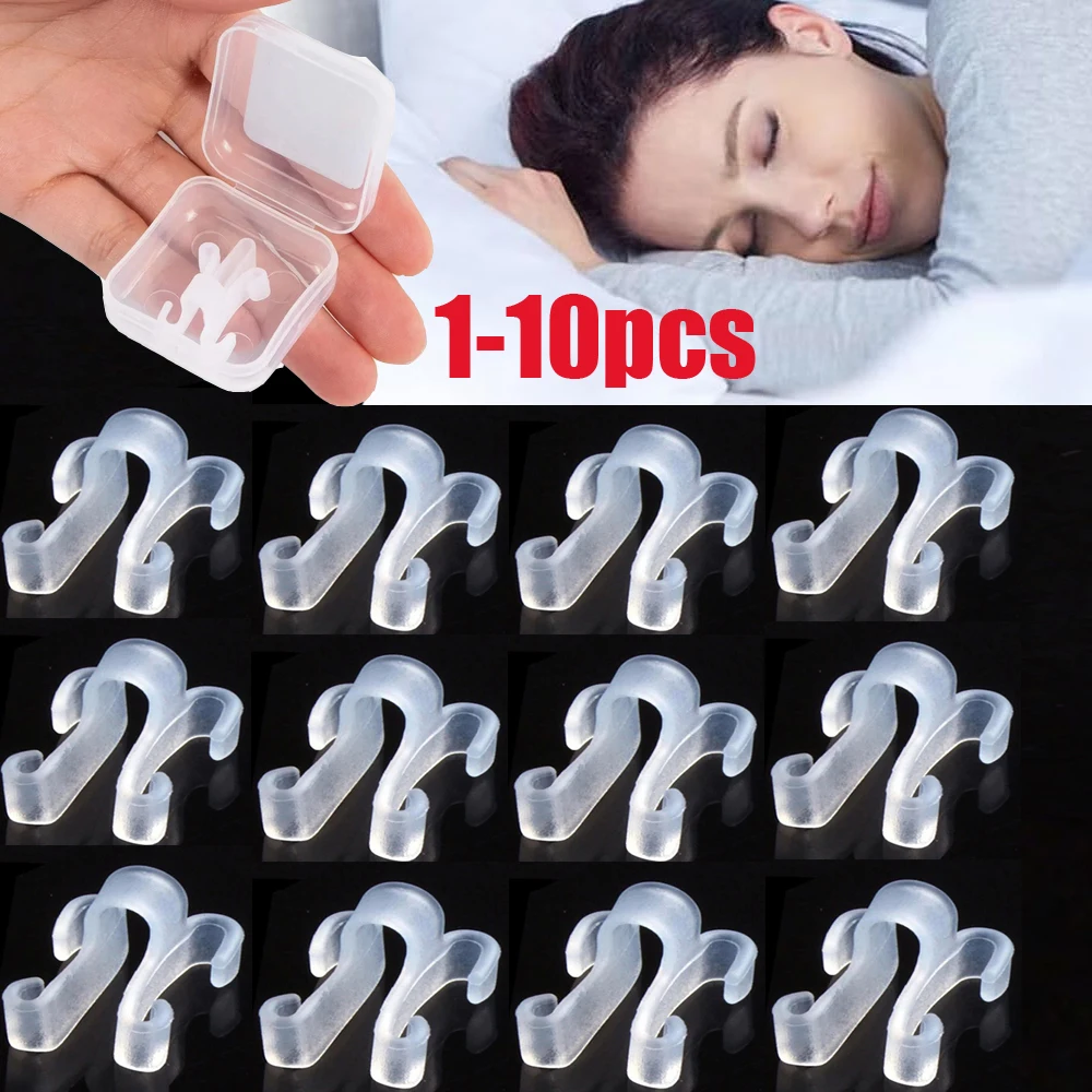 1-10pcs Snoring Sleeping Aid Anti-Snoring Device Snore stop Anti-Snoring Apnea Nose Breathe Clip Stop Snore Device
1-10pcs Snoring Sleeping Aid Anti-Snoring Device Snore stop Anti-Snoring Apnea Nose Breathe Clip Stop Snore Device