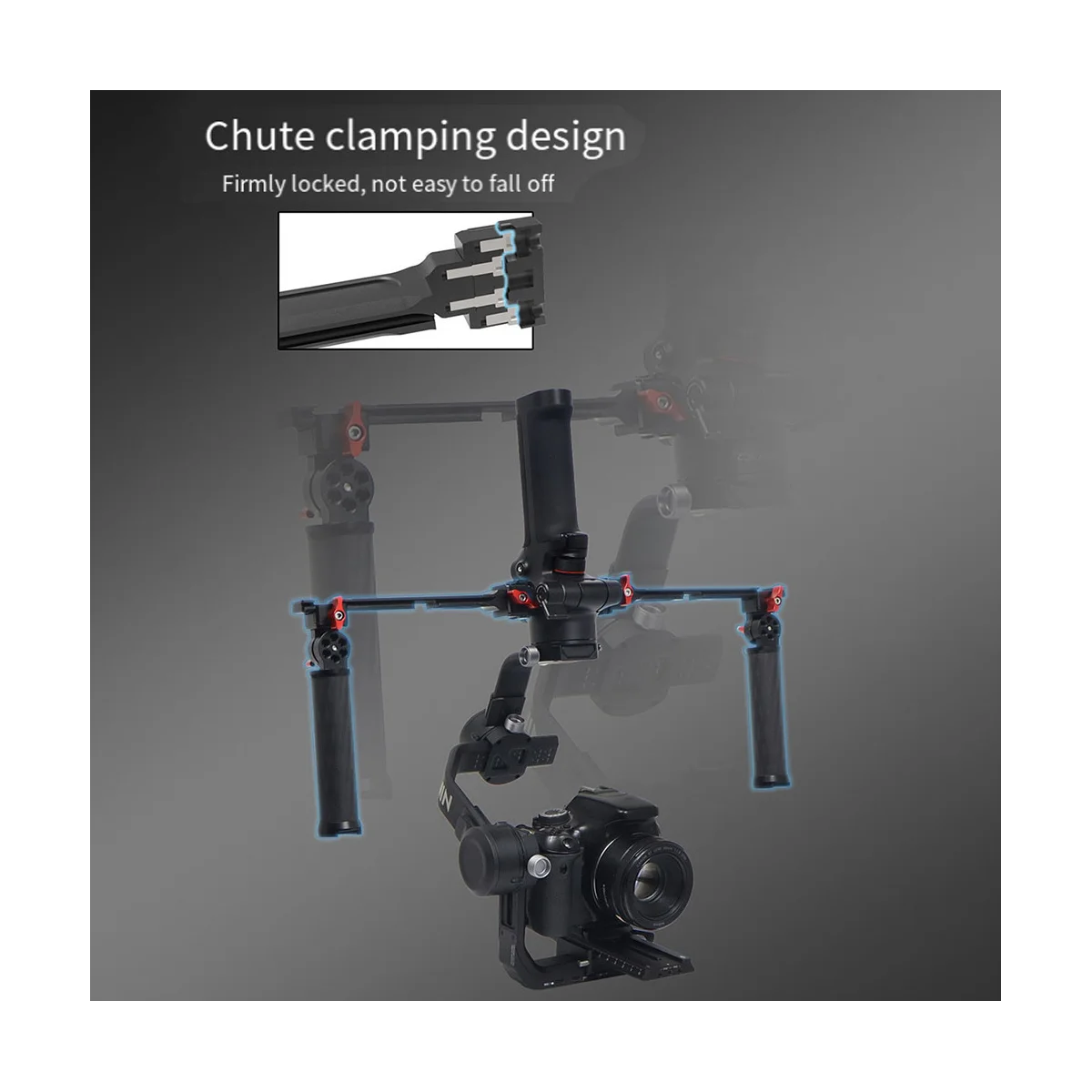 For Ruying 2 RS2 Pot Handle Portable Double Handheld Stabilizer Carbon Fiber Folding Handle Set C
For Ruying 2 RS2 Pot Handle Portable Double Handheld Stabilizer Carbon Fiber Folding Handle Set C