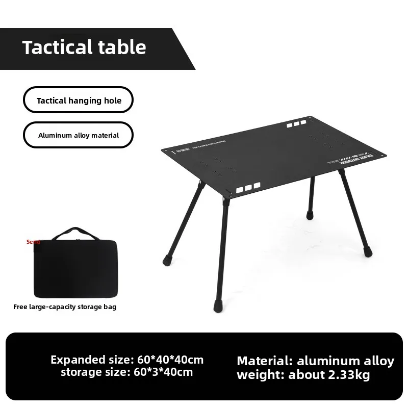 Outdoor Portable Folding Table Multifunctional Aluminum Alloy Tactical Table Camping Gear Connecting Table
Outdoor Portable Folding Table Multifunctional Aluminum Alloy Tactical Table Camping Gear Connecting Table