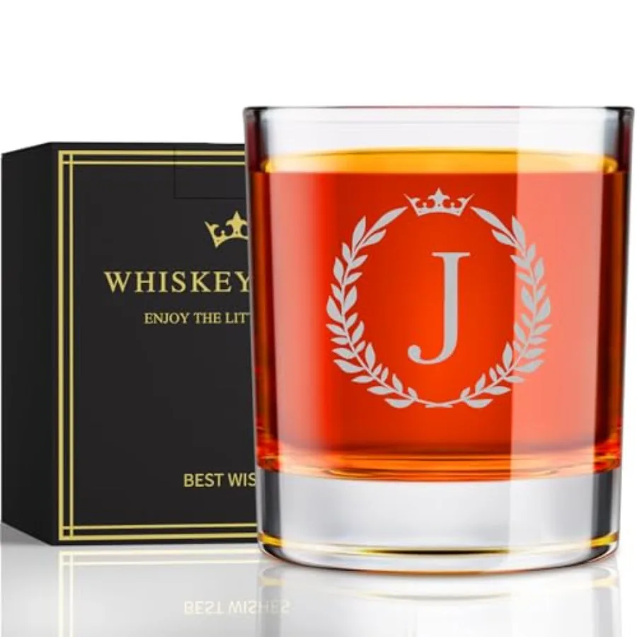 Personalized Whiskey Glasses Gifts for Men, Monogrammed Engraved A-Z 10.6 oz Rocks Glass Customized Gift, Unique Christmas Birt
Personalized Whiskey Glasses Gifts for Men, Monogrammed Engraved A-Z 10.6 oz Rocks Glass Customized Gift, Unique Christmas Birt