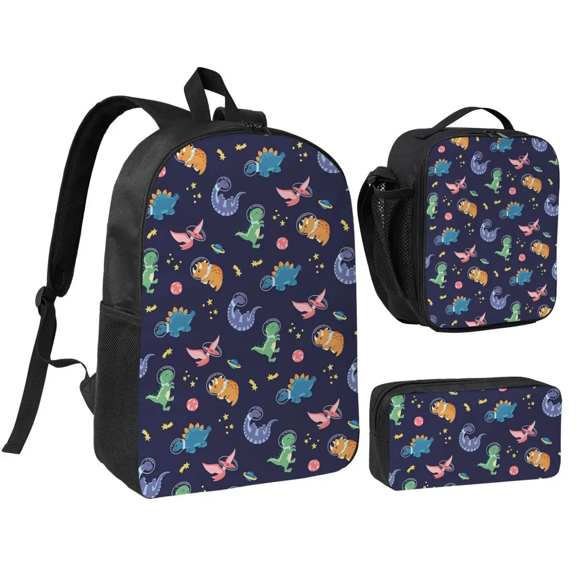 Dinosaur Dinosaurs In Space Backpack Student BookBag School Bag Shoulder Bags 3ps Insulated Lunch Bag Pencil Case
Dinosaur Dinosaurs In Space Backpack Student BookBag School Bag Shoulder Bags 3ps Insulated Lunch Bag Pencil Case