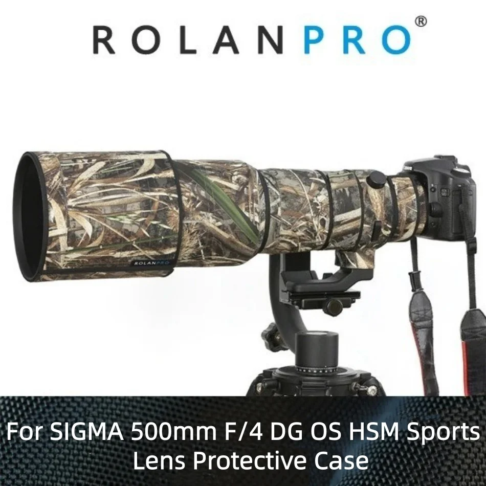 ROLANPRO Lens Camouflage Coat Rain Cover For SIGMA 500mm F/4 DG OS HSM Sports Lens Protective Case Nylon Waterproof Lens Coat
ROLANPRO Lens Camouflage Coat Rain Cover For SIGMA 500mm F/4 DG OS HSM Sports Lens Protective Case Nylon Waterproof Lens Coat