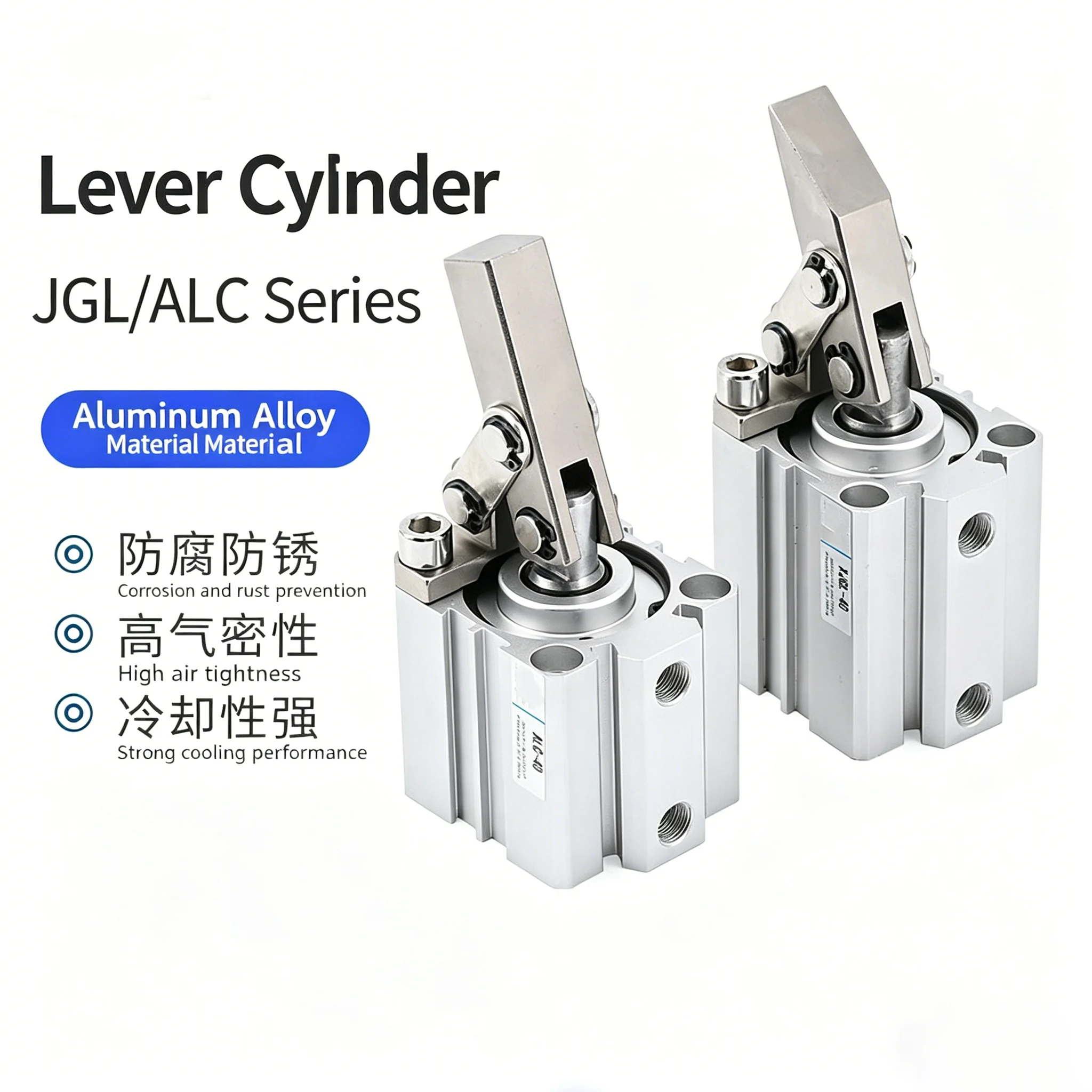 Lever Cylinder JGL/ALC25 32 40 50 63 Pneumatic Clamping Rocker Arm Die Air Pressure Clamp Cylinder
Lever Cylinder JGL/ALC25 32 40 50 63 Pneumatic Clamping Rocker Arm Die Air Pressure Clamp Cylinder