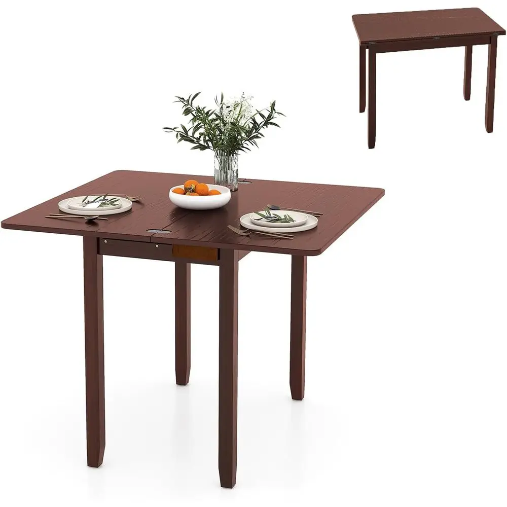 40 Spacious Dining Table with Solid Rubberwood Legs, Dual Drop Leaf Design, Suitable for 2-4 People, Ideal for Home and Restaura
40 Spacious Dining Table with Solid Rubberwood Legs, Dual Drop Leaf Design, Suitable for 2-4 People, Ideal for Home and Restaura