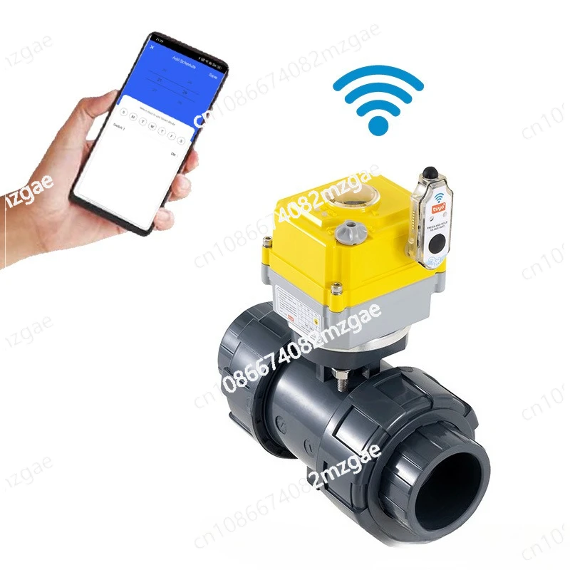 Умный электрический клапан, шаровой кран Wi-FiPVC, пульт дистанционного управления через мобильное приложение Умный электрический клапан
Умный электрический клапан, шаровой кран Wi-FiPVC, пульт дистанционного управления через мобильное приложение Умный электрический клапан