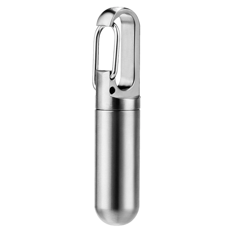 Small Pocket Pill Box Keychain,Portable Waterproof Pill Case Stainless Steel Travel Pill Container Keychain Pill Holder
Small Pocket Pill Box Keychain,Portable Waterproof Pill Case Stainless Steel Travel Pill Container Keychain Pill Holder