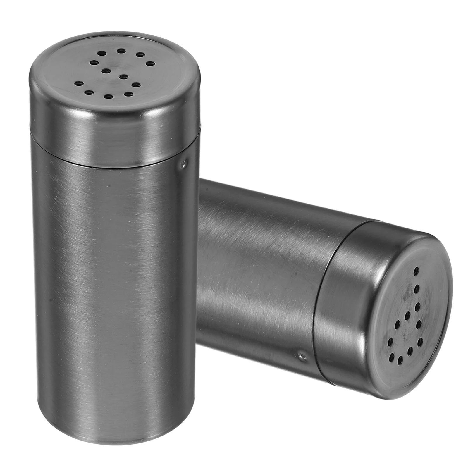 2Pcs Black Stainless Steel Salt Pepper Shaker Bottle 304 Material Kitchen BBQ Seasoning Container Reusable Storage Jar
2Pcs Black Stainless Steel Salt Pepper Shaker Bottle 304 Material Kitchen BBQ Seasoning Container Reusable Storage Jar