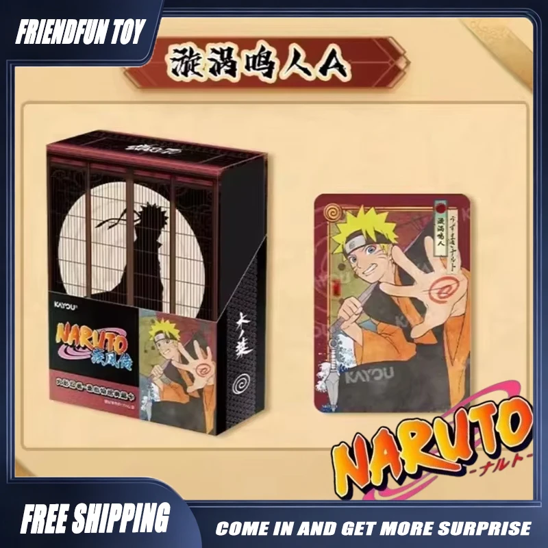 Genuine KAYOU Naruto Collector Cards Cartoon Uzumaki Naruto Collection Cards Card Bricks Toys Anime Merchandise Birthday Gifts
Genuine KAYOU Naruto Collector Cards Cartoon Uzumaki Naruto Collection Cards Card Bricks Toys Anime Merchandise Birthday Gifts