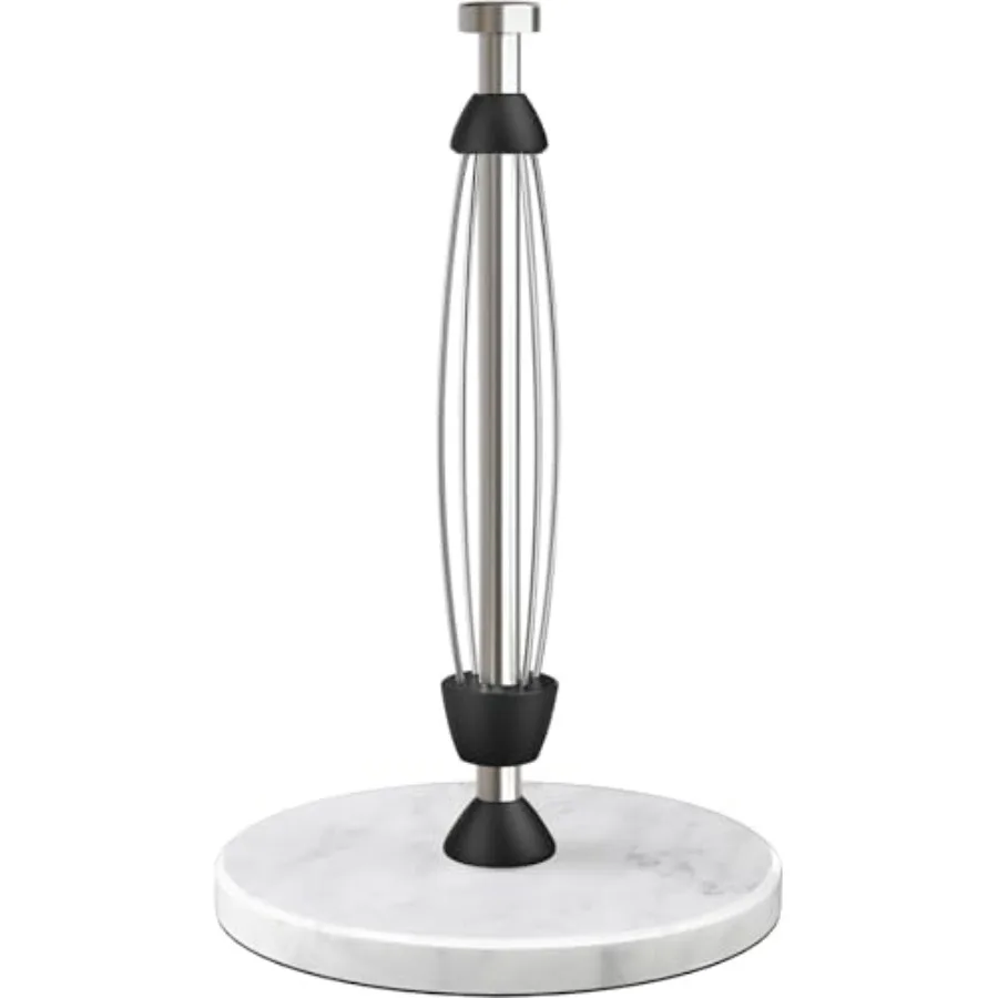 Marble Paper Towel Holder Countertop, Stainless Steel, One-Handed Tear, Freestanding Paper Towel Stand Rack with Ratchet Mechan
Marble Paper Towel Holder Countertop, Stainless Steel, One-Handed Tear, Freestanding Paper Towel Stand Rack with Ratchet Mechan