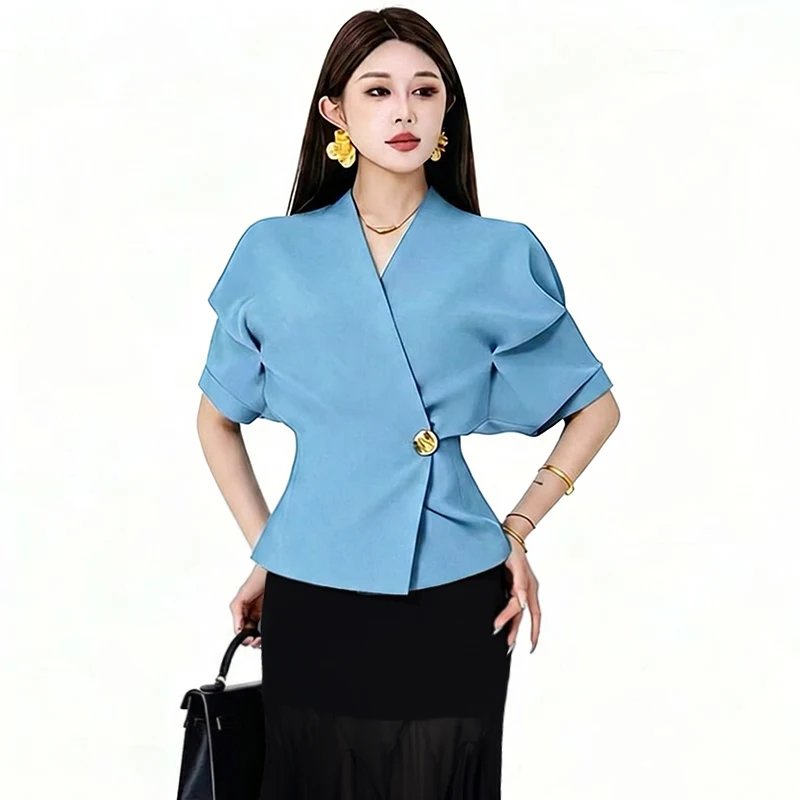 Summer New Design Short Sleeve Waistcoat Outerwear High Waist Skirt Two-Piece Set Women's Fashion Lightweight Polyester ...
Summer New Design Short Sleeve Waistcoat Outerwear High Waist Skirt Two-Piece Set Women's Fashion Lightweight Polyester ...