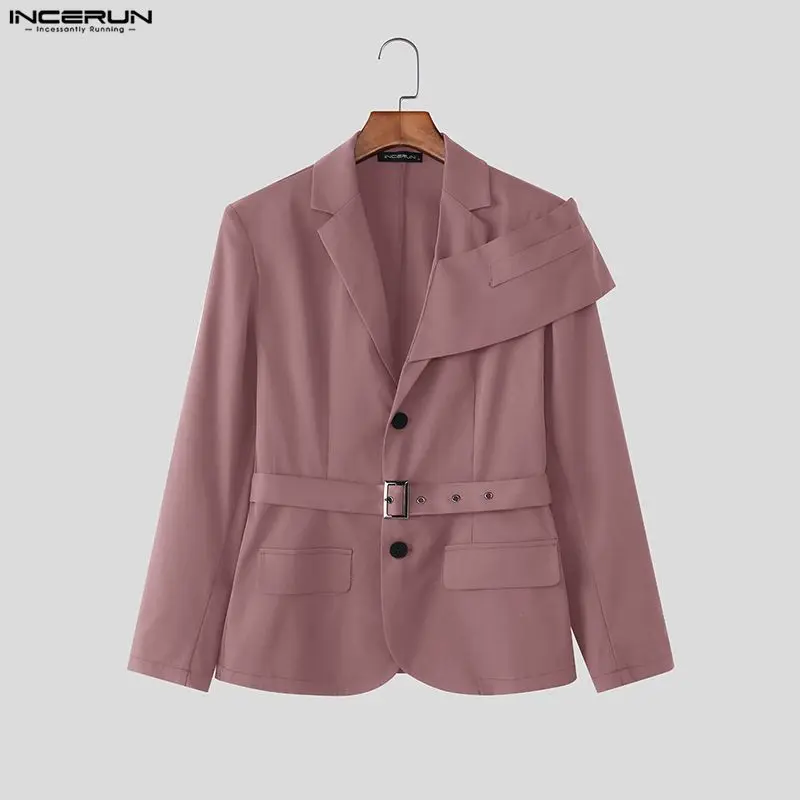 INCERUN мужской пиджак сплошной цвет с лацканами и длинными рукавами на пуговицах повседневный нерегулярный пиджак мужской уличная одежда элегантные модные мужские тонкие пальто
INCERUN мужской пиджак сплошной цвет с лацканами и длинными рукавами на пуговицах повседневный нерегулярный пиджак мужской уличная одежда элегантные модные мужские тонкие пальто