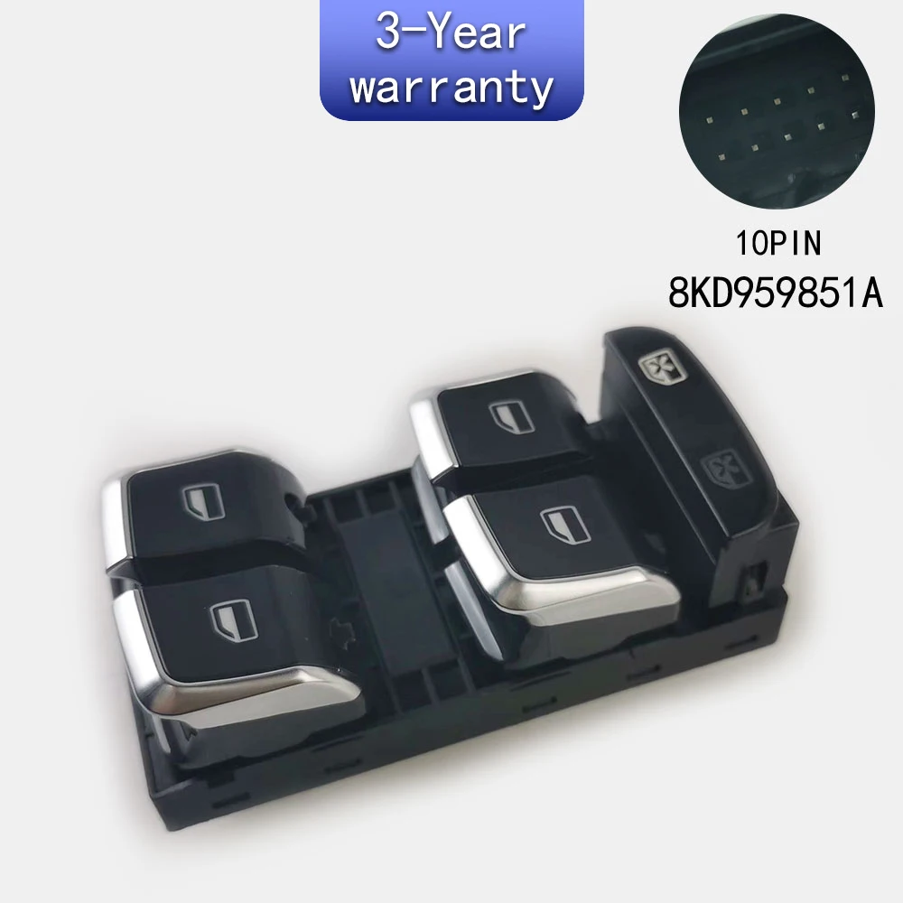 Lifter switch For Audi A4L 2009-2016 Q5 2010-2022 8KD959851A
Lifter switch For Audi A4L 2009-2016 Q5 2010-2022 8KD959851A