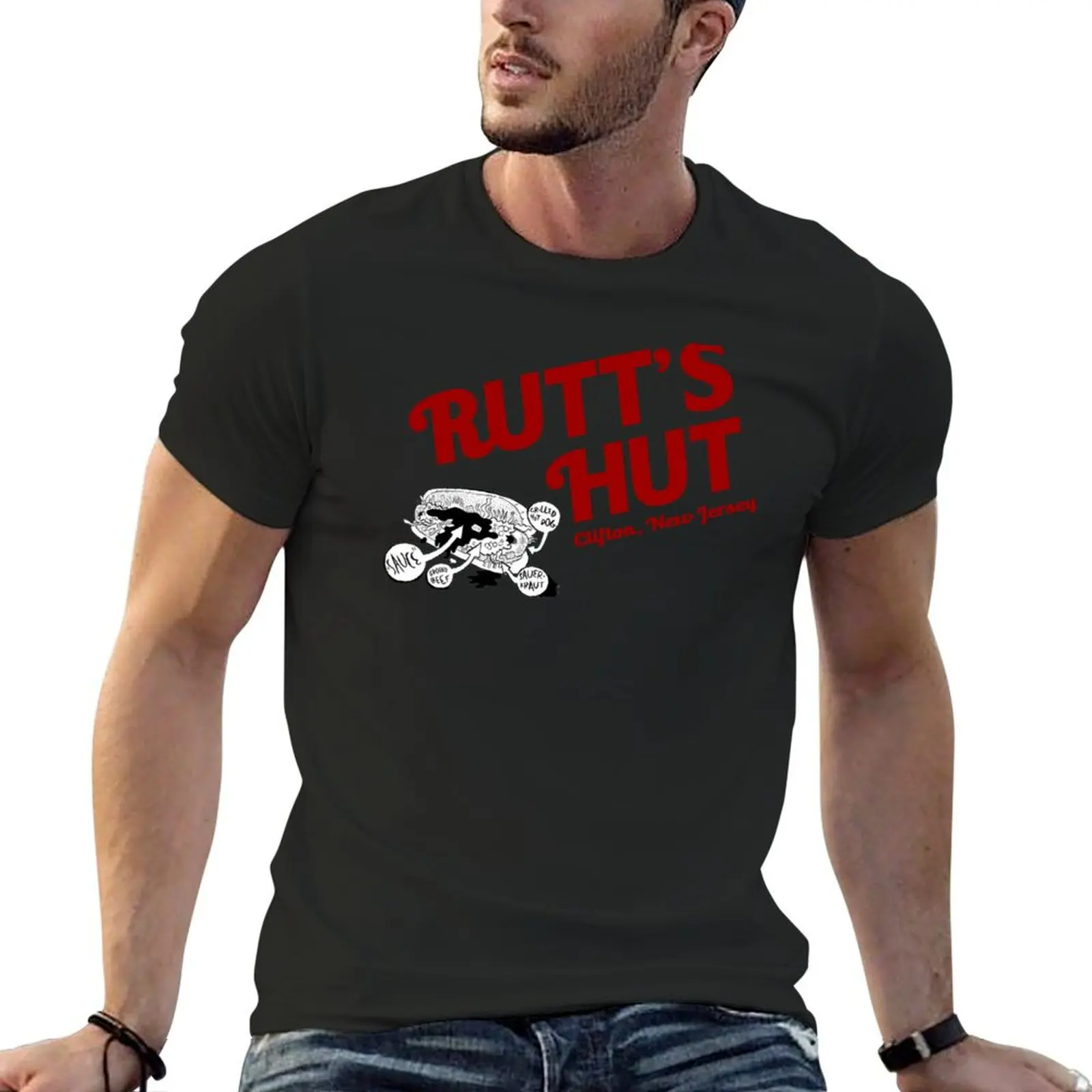 Rutt's Hut T-Shirt basketball graphic tees heavyweights essential t shirt plus size clothes mens t shirt
Rutt's Hut T-Shirt basketball graphic tees heavyweights essential t shirt plus size clothes mens t shirt