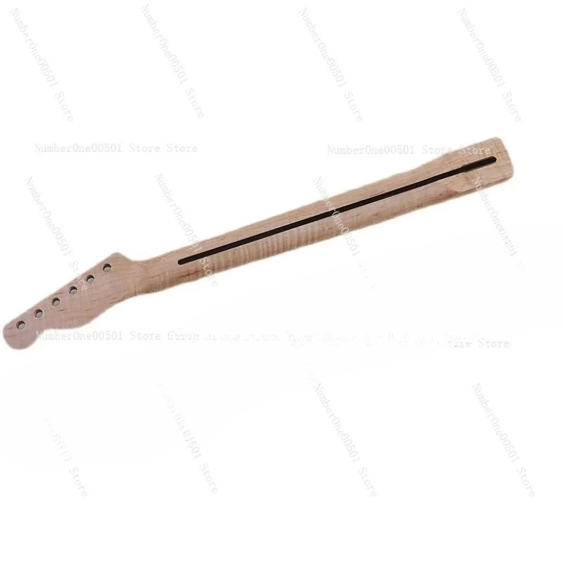 Integrated tiger neck ST6 string 21 pins electric guitar neck plus maple modified DIY performance professional
Integrated tiger neck ST6 string 21 pins electric guitar neck plus maple modified DIY performance professional