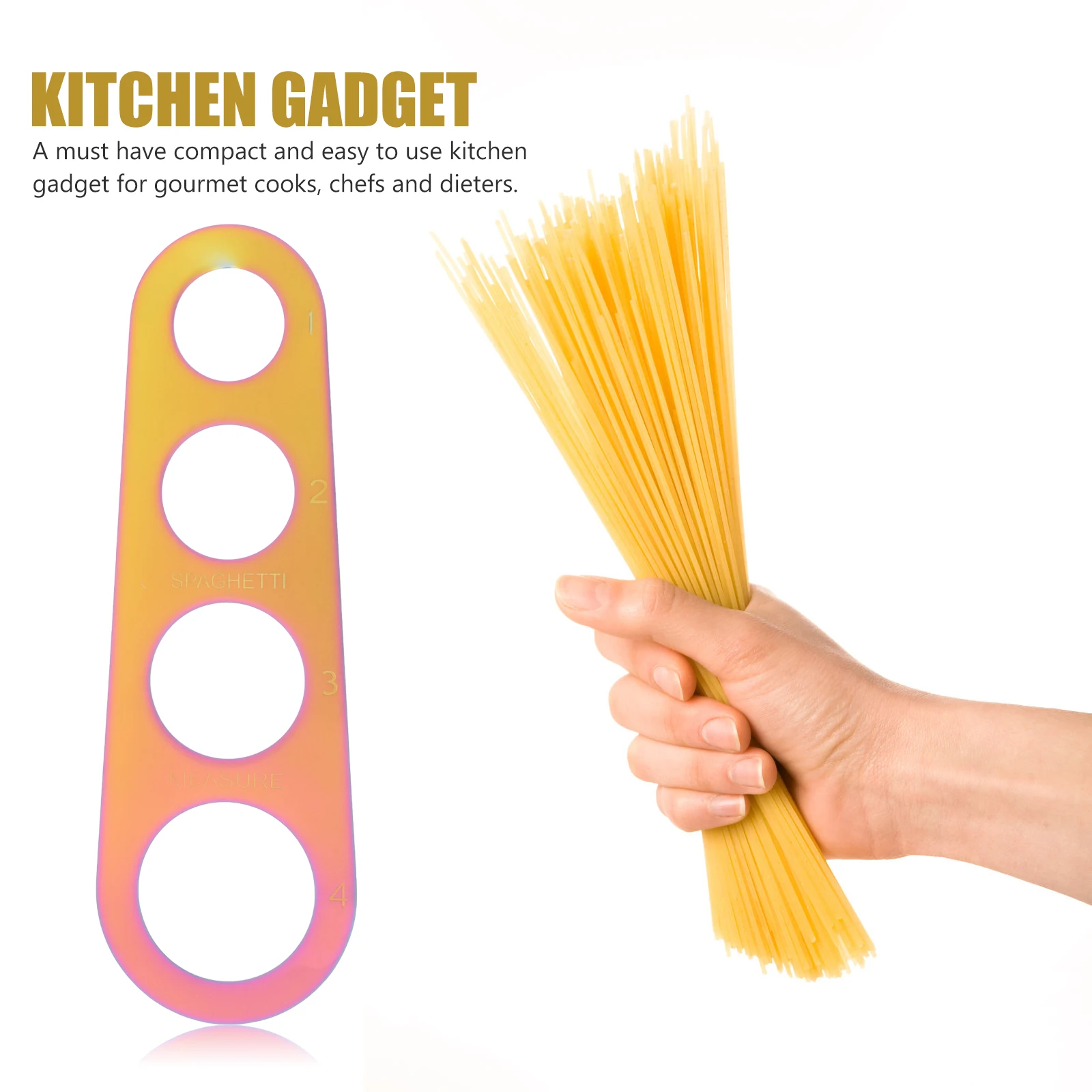 3 Pcs Stainless Steel Pasta Measurer 4 Hole Design for Portion Control Spaghetti Noodle Tool Fettuccine Kitchen Gadget Cooks
3 Pcs Stainless Steel Pasta Measurer 4 Hole Design for Portion Control Spaghetti Noodle Tool Fettuccine Kitchen Gadget Cooks