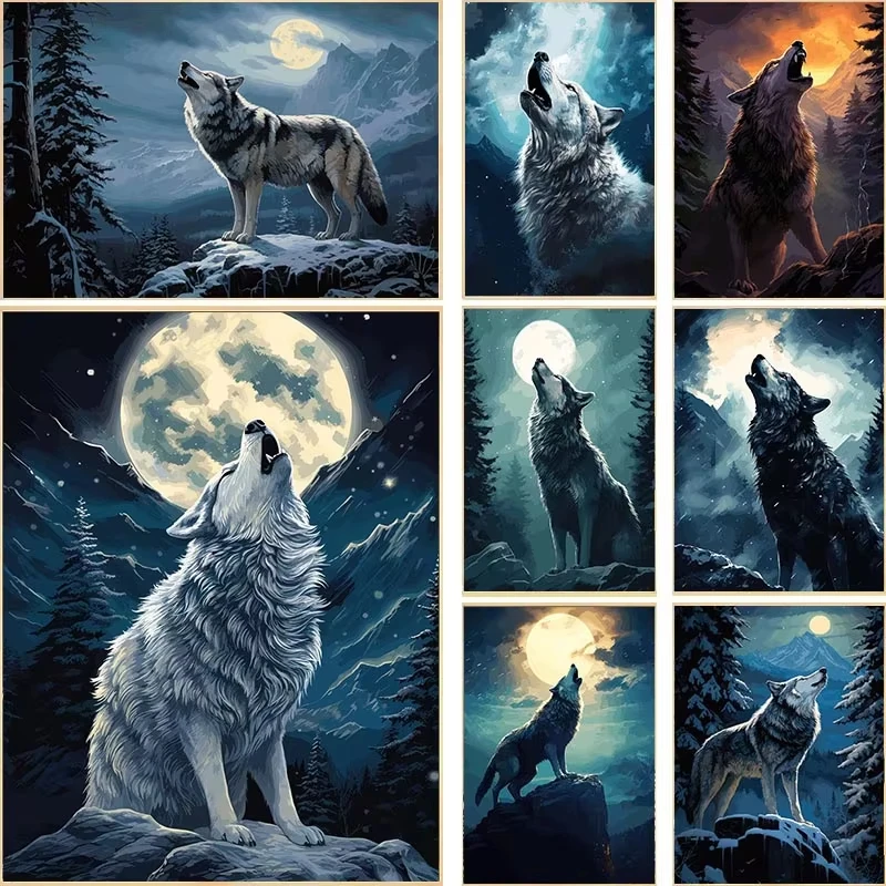 Jigsaw Puzzle for Adults 1000Pieces Moon Wolf Howling Artwork Paper Puzzle Home Wall Decoration Gift Idea
Jigsaw Puzzle for Adults 1000Pieces Moon Wolf Howling Artwork Paper Puzzle Home Wall Decoration Gift Idea